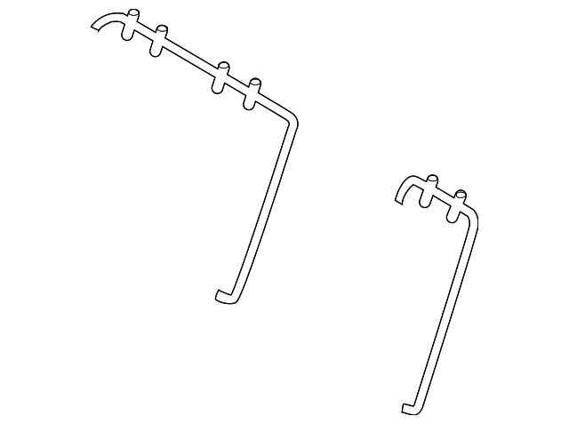 89301-0A200-CH Деталь SEAT BACK FRAME, LEFT