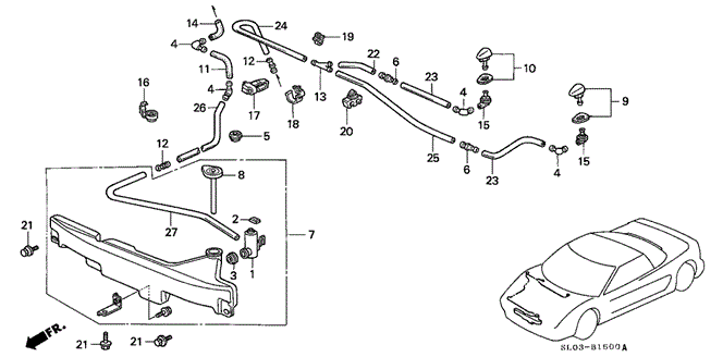 NSX WINDSHIELD WASHER