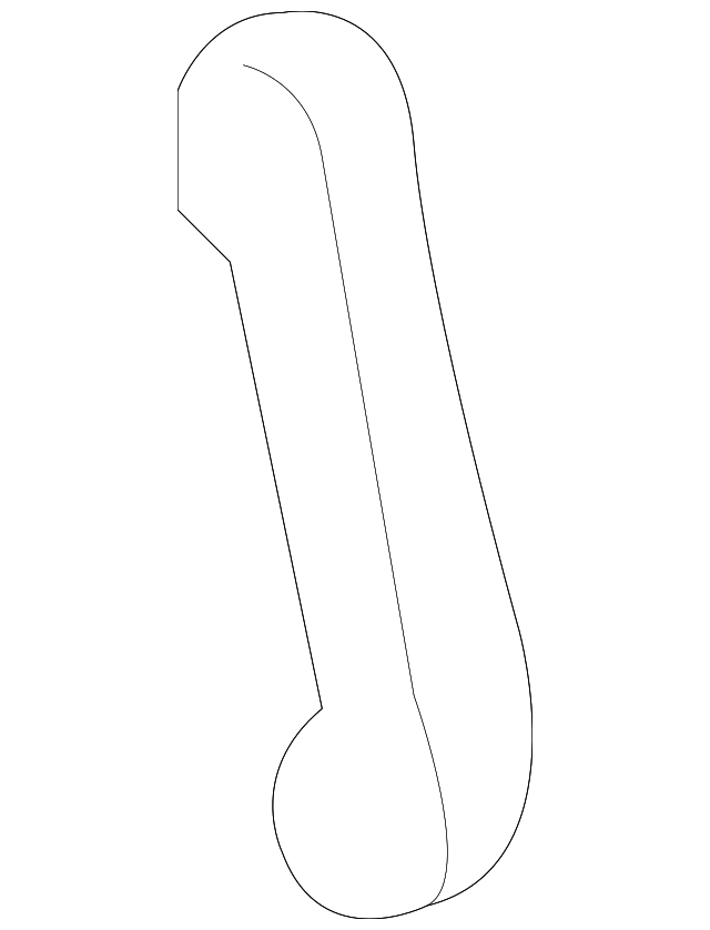 5103683AA Деталь WIPER ARM COVER, RIGHT