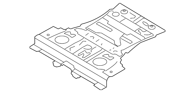 41-11-7-174-378 Деталь CENTER FLOOR PAN