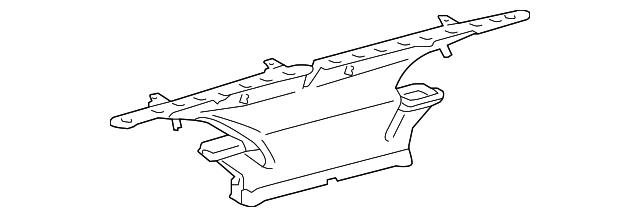 55950-52180 Деталь DEFROSTER NOZZLE