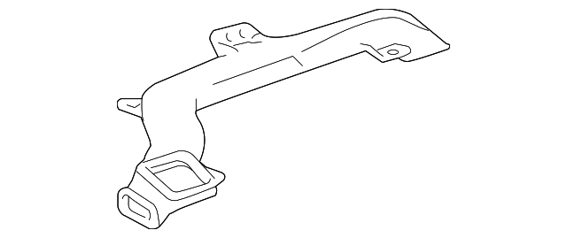 55971-52080 Деталь DEFROSTER DUCT, LEFT