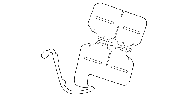 22992481 Деталь SEAT BACK HEATER