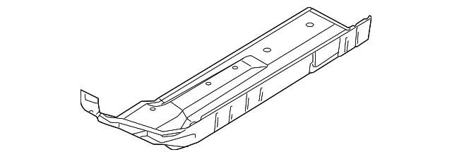8H0-802-015 Деталь FLOOR PAN, LEFT