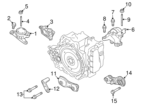 Explorer ENGINE & TRANS MOUNTING