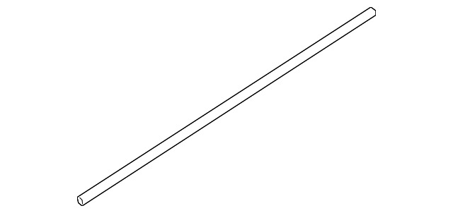 51-35-7-209-709 Деталь BELT MOLDING, LEFT