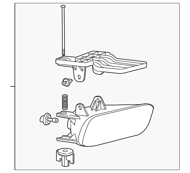 15252039 FOG LAMP ASSY, RIGHT
