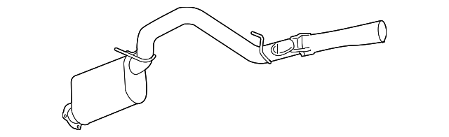 25995867 Деталь MUFFLER & PIPE