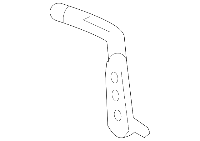 15092976 Деталь RESONATOR & PIPE HANGER