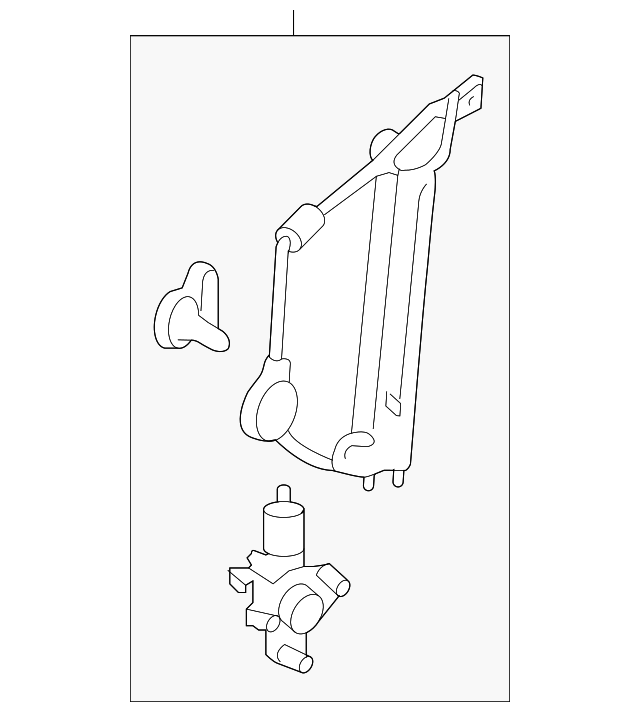 AL8Z-7823200-A Деталь WINDOW REGULATOR, RIGHT
