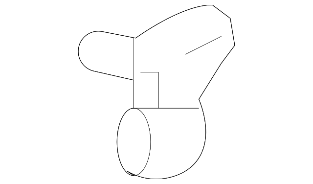 8L8Z-78214A56-A Деталь RETAINER, RIGHT