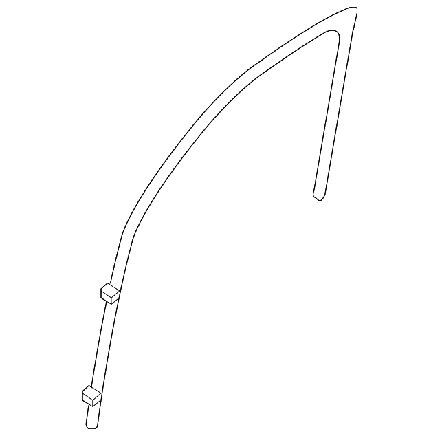 8L8Z-7821546-B Деталь RUN CHANNEL, RIGHT