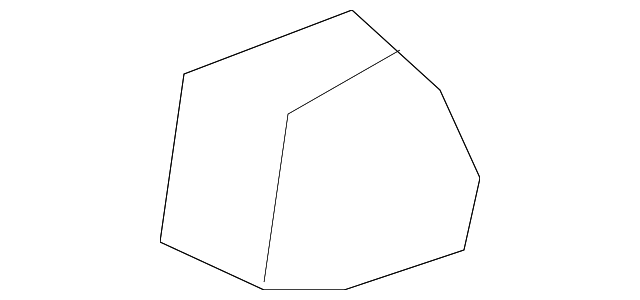22851294 Деталь ROCKER REINF COVER, LEFT