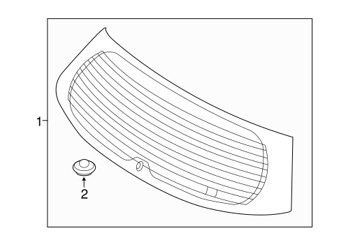 Sorento GLASS - LIFT GATE