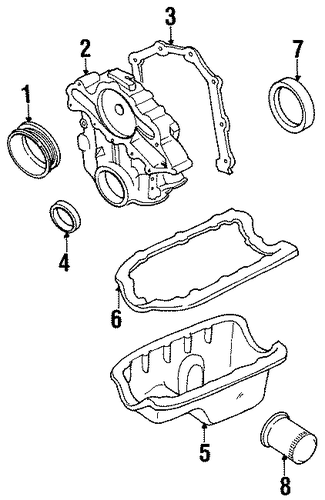 B3000 ENGINE PARTS