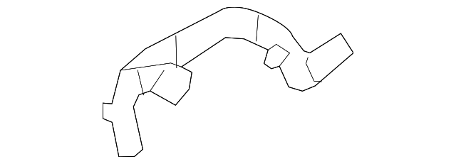 221-830-00-23 Деталь DEFROSTER DUCT, LEFT
