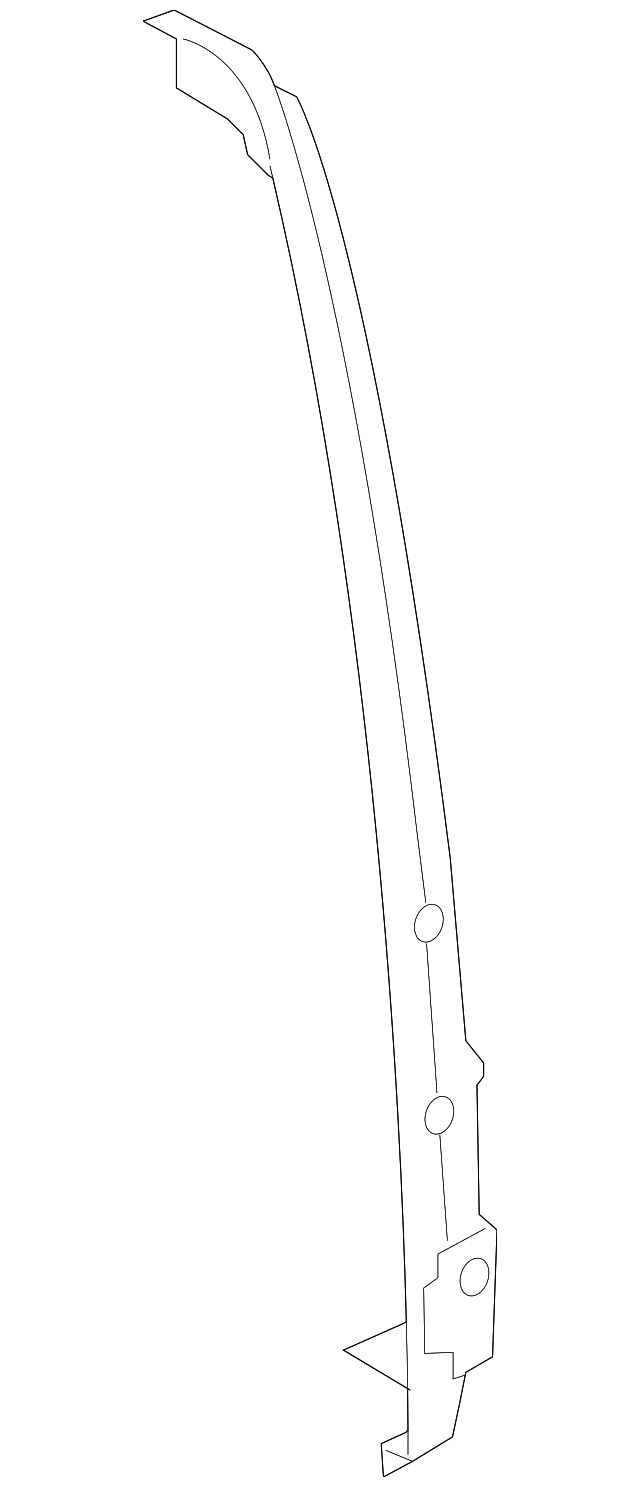 5104177AA Деталь CORNER PILLAR, LEFT