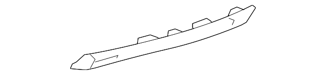 55413-53080 Деталь CENTER BEZEL FINISHER