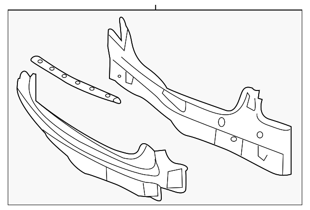 92292436 Деталь REAR BODY PANEL