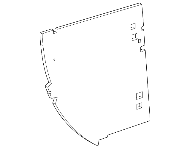 22793394 Деталь INSULATOR, LEFT