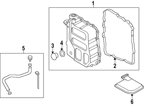 Optima TRANSAXLE PARTS