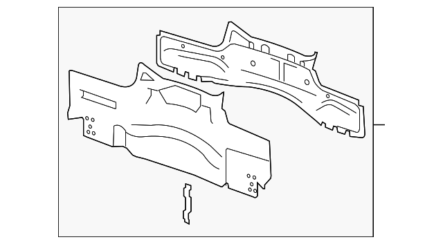 23125844 Деталь REAR BODY PANEL