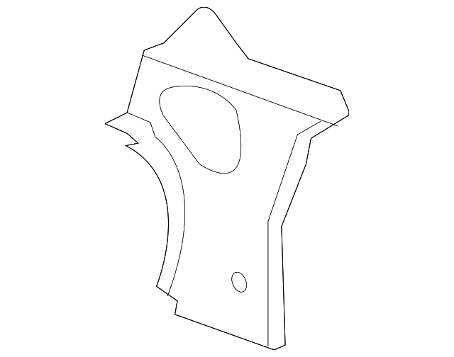 22883733 Деталь SIDE PANEL, LEFT