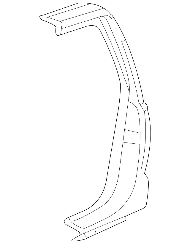 12479917 Деталь LOCK PILLAR, LEFT