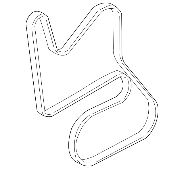 12578003 SERPENTINE BELT