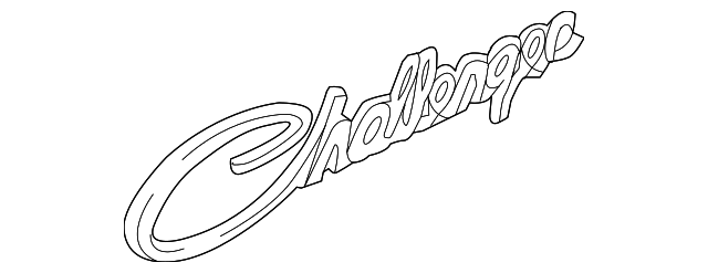 68044799AA Деталь NAMEPLATE, LEFT