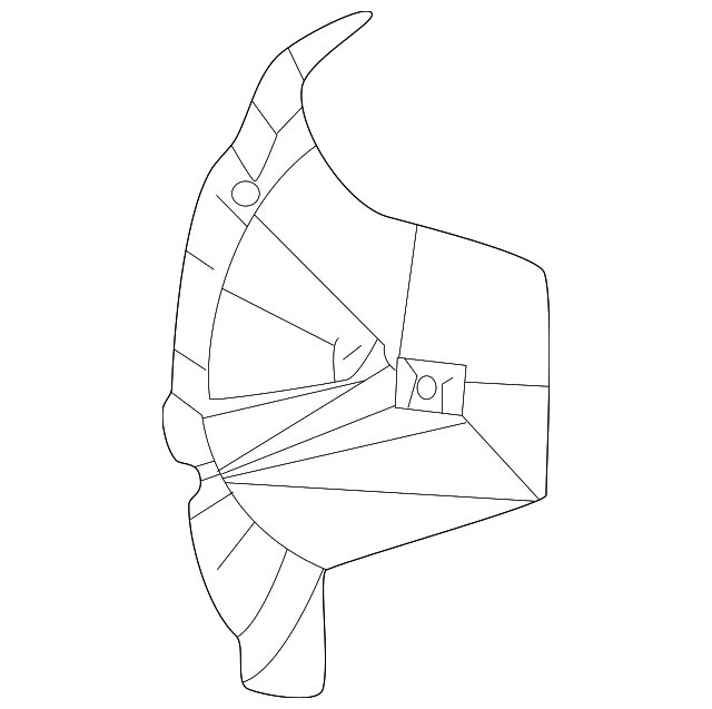 0K30A-50250A Деталь REINFORCEMENT REINF PLATE, LEFT