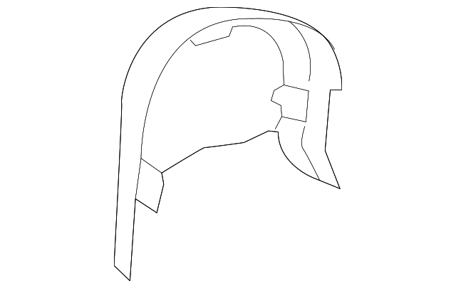 1XT05LC5AA Деталь PIVOT COVER, RIGHT