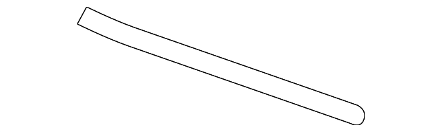 8457386Z00 Деталь BACK GLASS SPACER, RIGHT