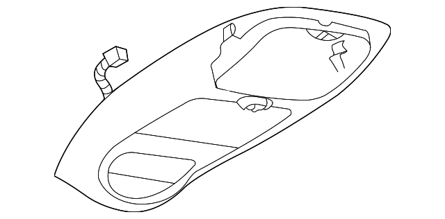 YL3Z-15519A70-AAA Деталь OVERHEAD CONSOLE