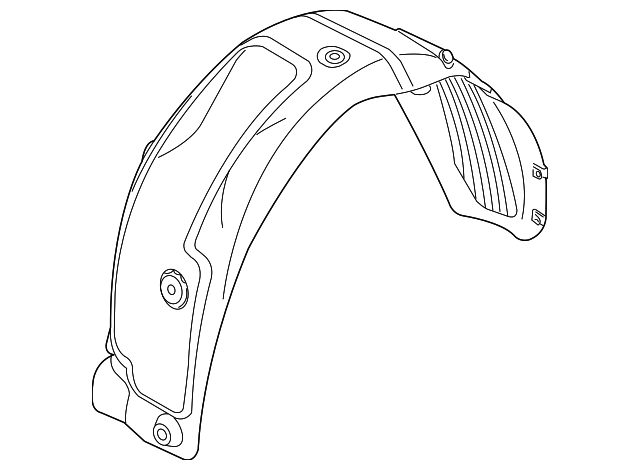86822-A7000 Деталь SPLASH SHIELD, RIGHT