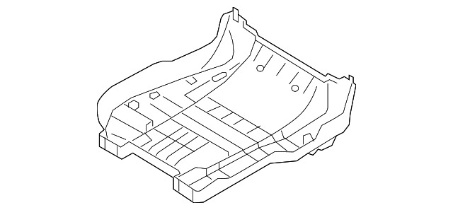 89020-1U510H9 Деталь CUSHION SHIELD, RIGHT