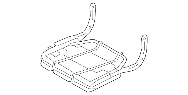 89210-1U050 Деталь CUSHION FRAME, RIGHT
