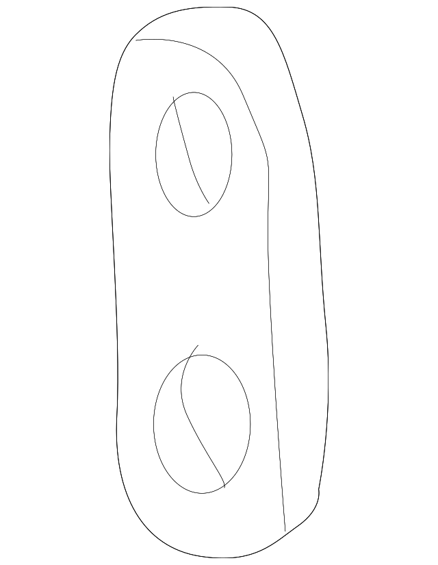 701-827-267-A Деталь CORNER PANEL PLATE, LEFT