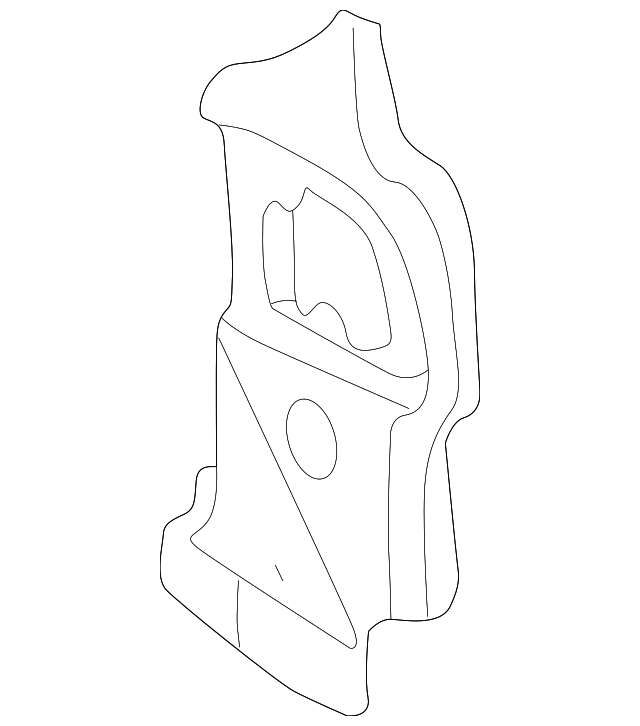701-809-161 Деталь CORNER PANEL, LEFT