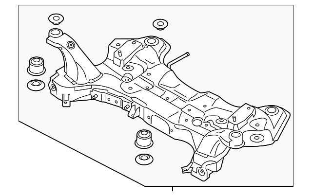 62405-B2040 ENGINE CRADLE