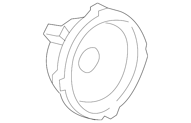 15144058 REAR DR SPEAKER, RIGHT