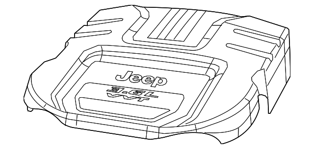 4861821AB Деталь ENGINE COVER