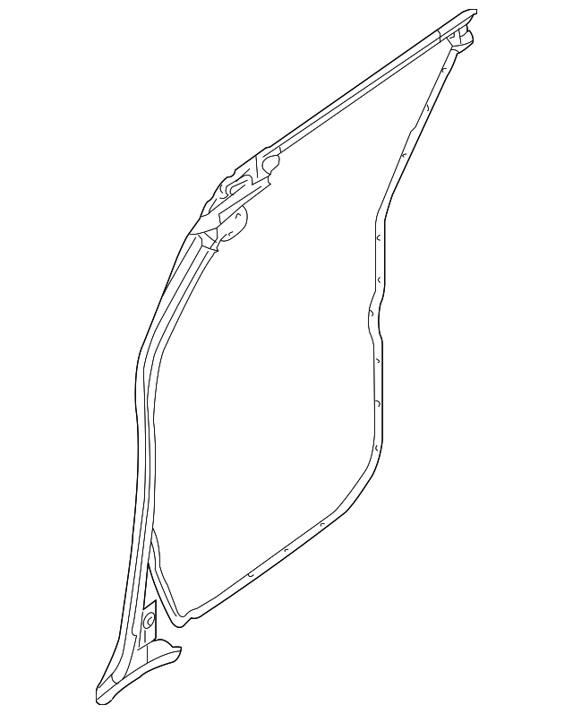 82830-EA80C Деталь SURROUND W'STRIP, RIGHT