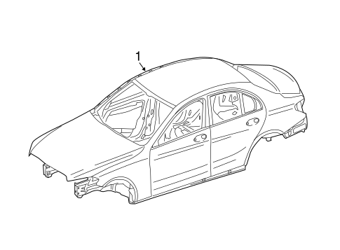 C300 BODY SHELL
