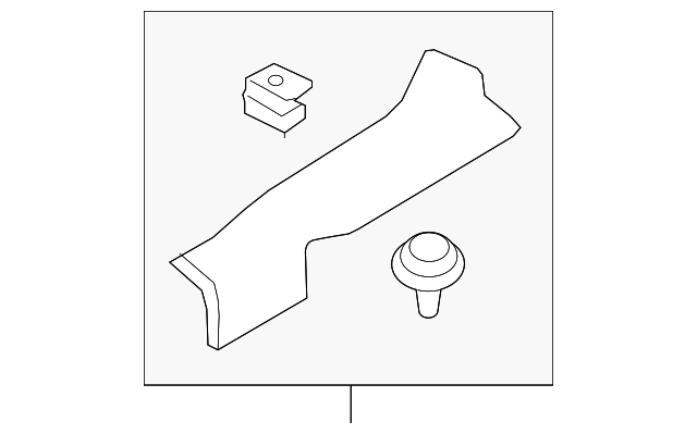 76954-4BA0A REAR SILL PLATE, LEFT
