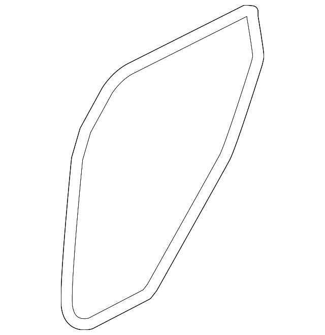 76924-4BA0A OPENING TRIM, LEFT