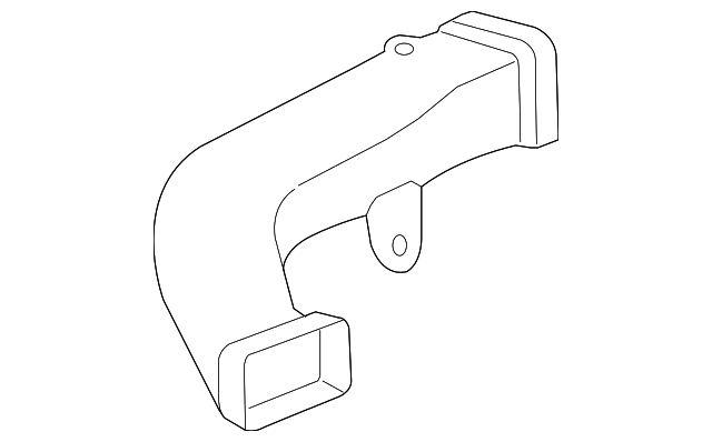 25765917 Деталь OUTLET DUCT, LEFT