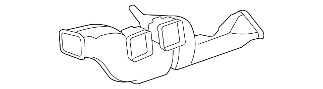 15257777 Деталь CENTER DUCT