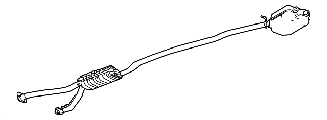 25770392 Деталь MUFFLER & PIPE