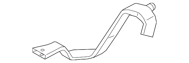 7830A279 Деталь REAR DUCT, LEFT
